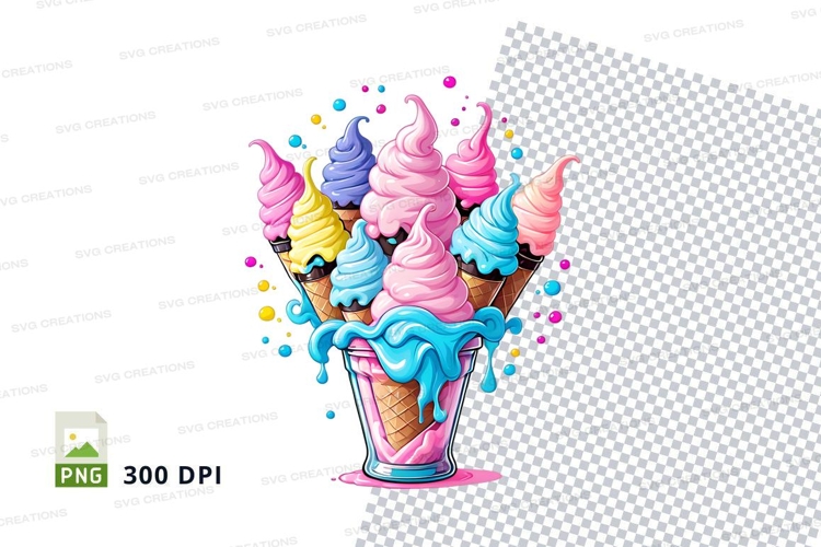 Ice Cream Cone Clipart Image 13