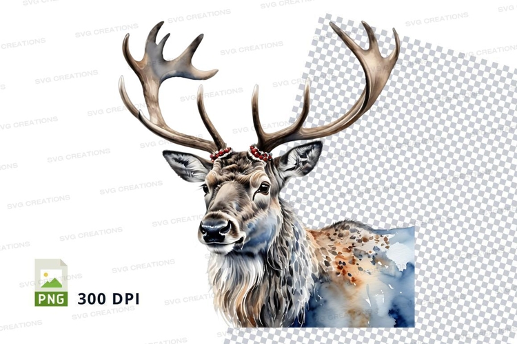 Deer Head Clipart Image 23
