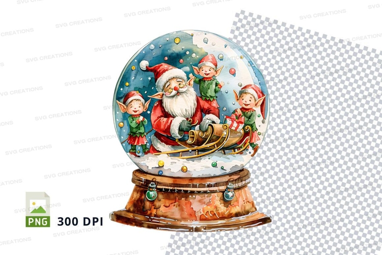 Christmas Santa Clipart Image 13