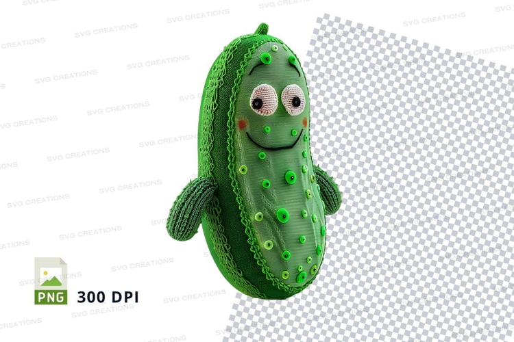 Cute green frog clipart PNG isolated on transparent backgrou