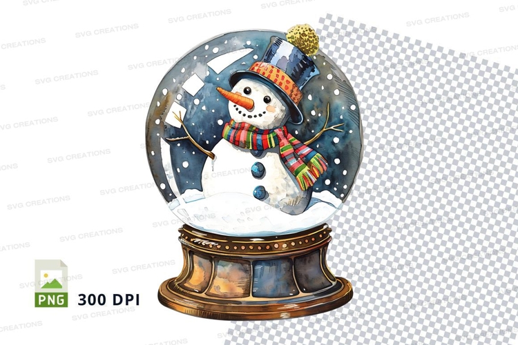 Christmas Snowman Clipart Image 21