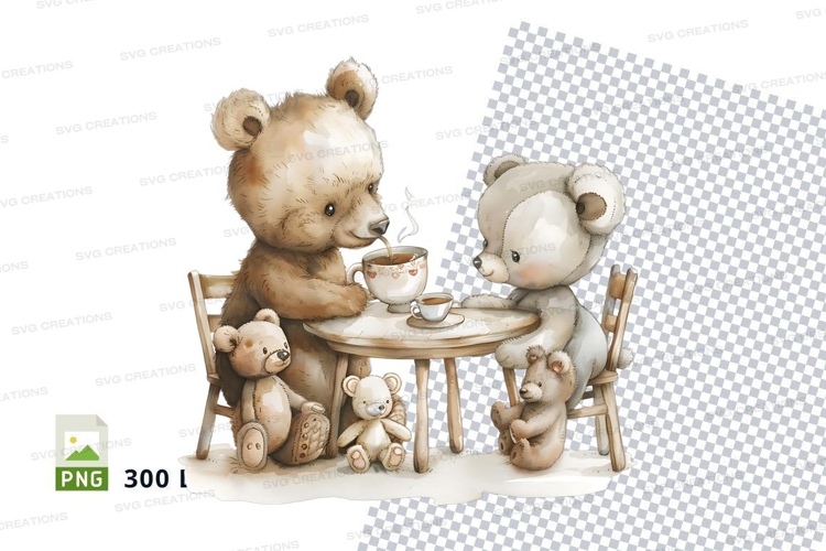 Teddy Bears Clipart Image 6