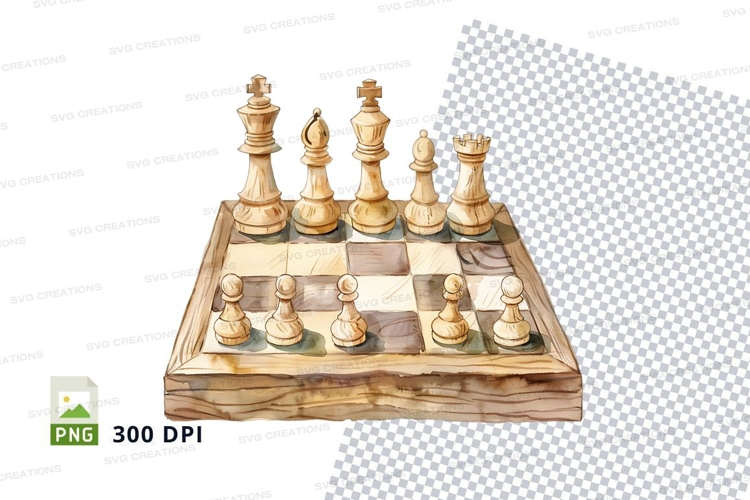 Chess Pieces Clipart Image 10