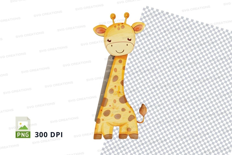 Cute Giraffe Clipart Image 4