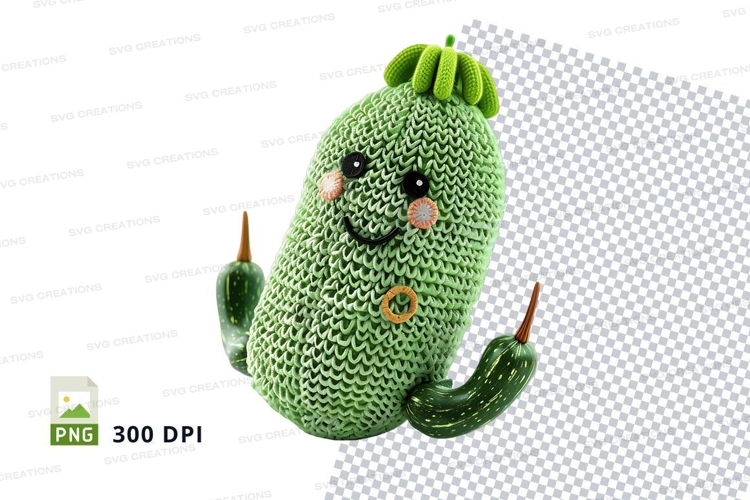 Cute Cactus Clipart Image 17