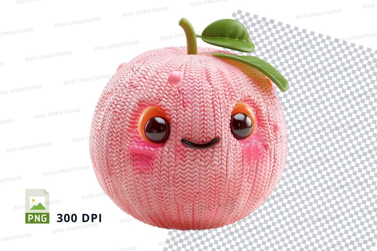 Cute Apple Clipart Image 4