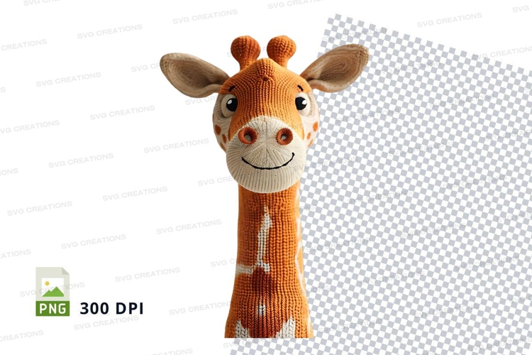 Cute Giraffe Clipart Image 10