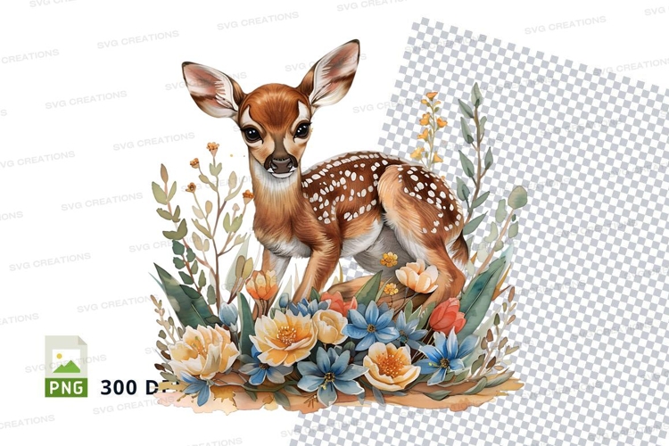 Watercolor Wreath Png Image 7