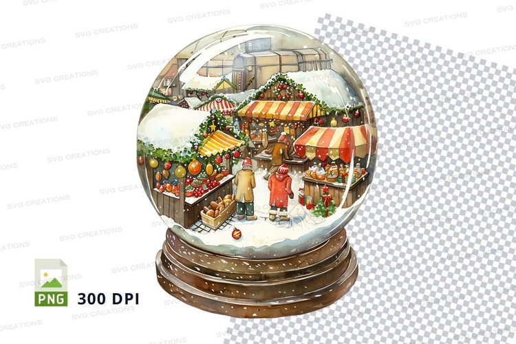 Christmas Scene Clipart Image 7