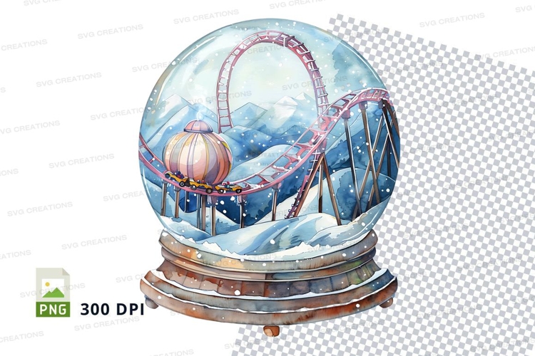 Roller Coaster Clipart Image 5