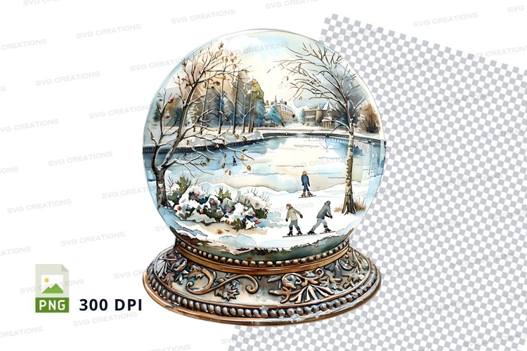 Ice Skating Clipart Image 17