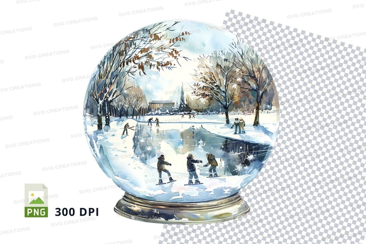Ice Skating Clipart Image 18
