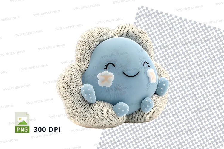 Cute blue cartoon hedgehog clipart smiling soft plush toy