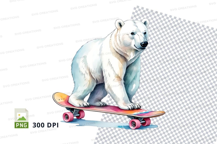 Polar Bear Illustration Image 15