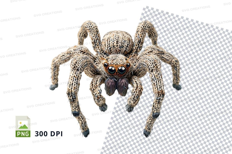 Black Spider Clipart Image 18