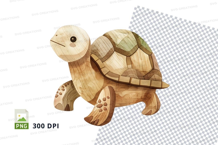 Cute Turtle Clipart Image 17
