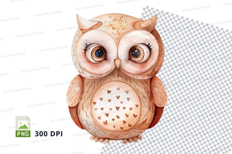 Owl Vector Image 8