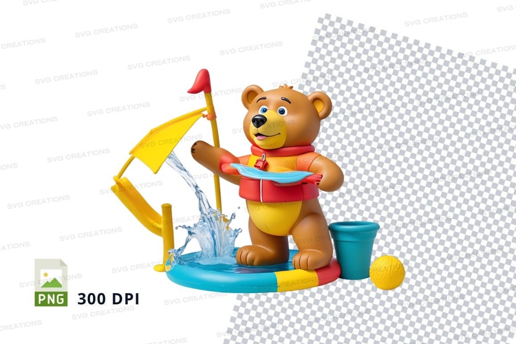 Water Play Clipart Image 13