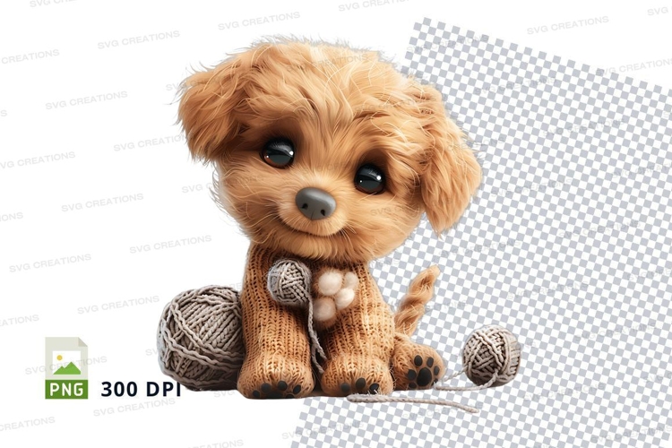  Yarn And Knitting Needles Clipart Image 6