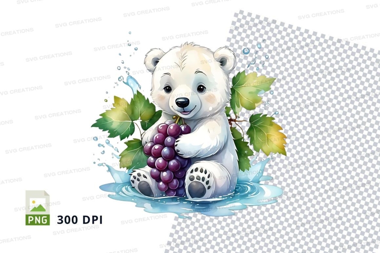 Polar Bear Illustration Image 11