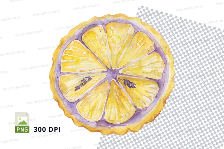 Lemon Slice Clipart Image 14