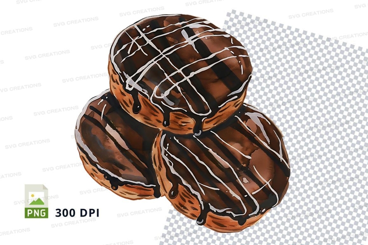 Donut Clipart Image 4