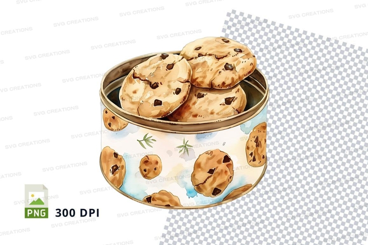 Chocolate Chip Cookies Clipart Image 17