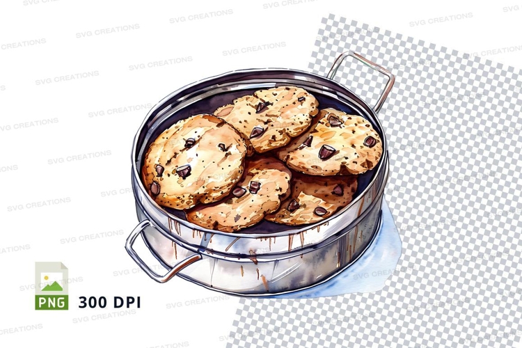 Chocolate Chip Cookies Clipart Image 5