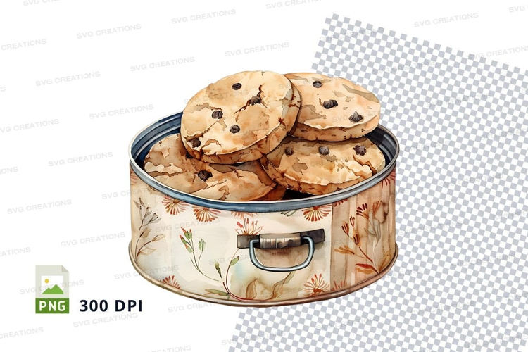 Chocolate Chip Cookies Clipart Image 14
