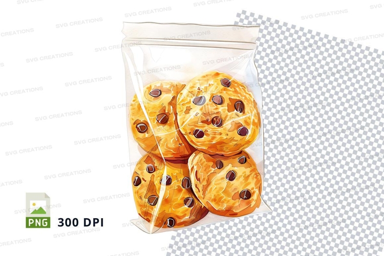Chocolate Chip Cookies Clipart Image 23