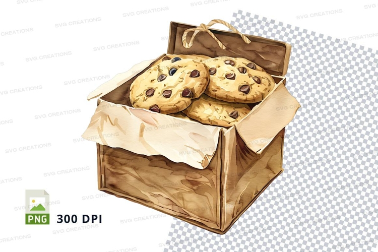 Chocolate Chip Cookies Clipart Image 12
