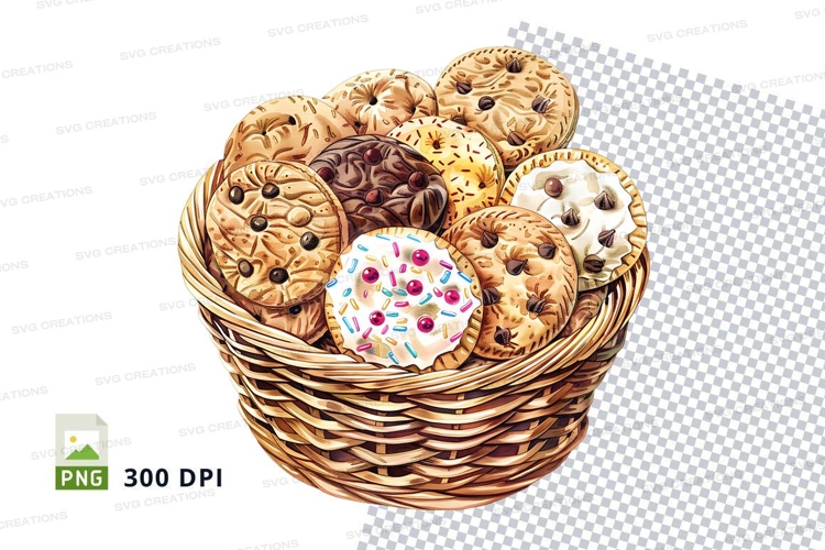 Chocolate Chip Cookies Clipart Image 5