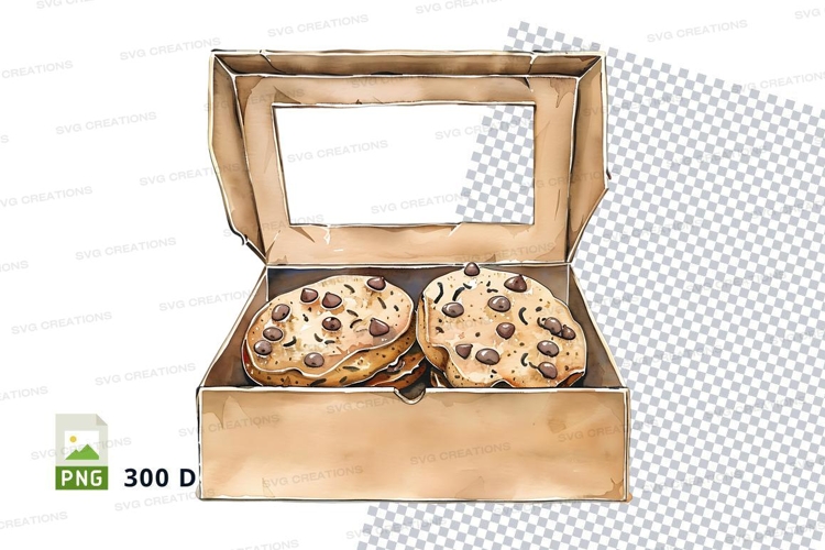 Chocolate Chip Cookies Clipart Image 11