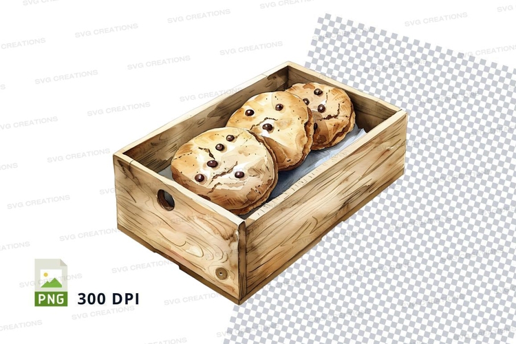 Chocolate Chip Cookies Clipart Image 10