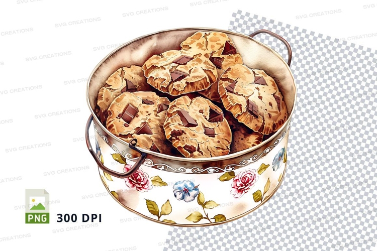 Chocolate Chip Cookies Clipart Image 20