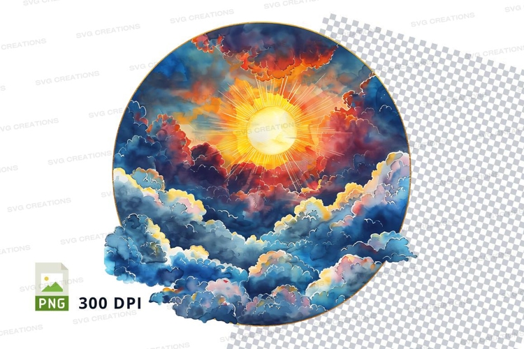 Earth planet sunrise space clipart transparent background