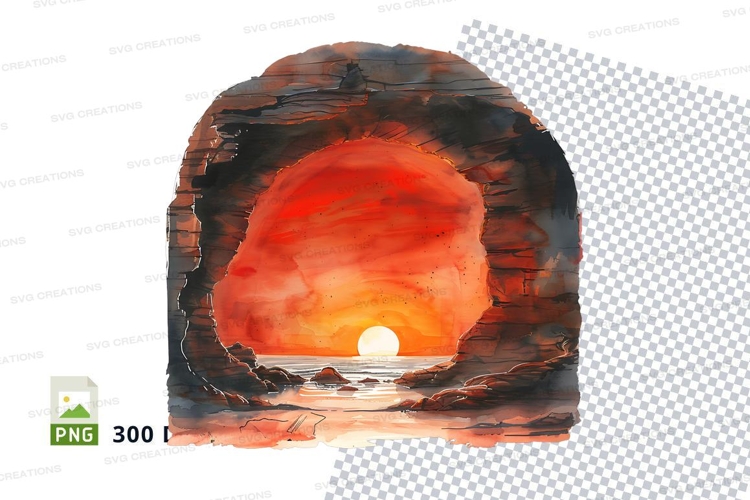 Pizza oven fire flames clipart glowing sunset heat