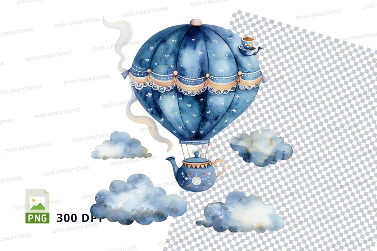 Hot Air Balloon Png Image 12