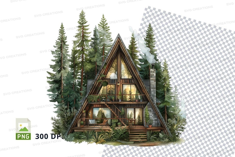 Cabin Clipart Image 6