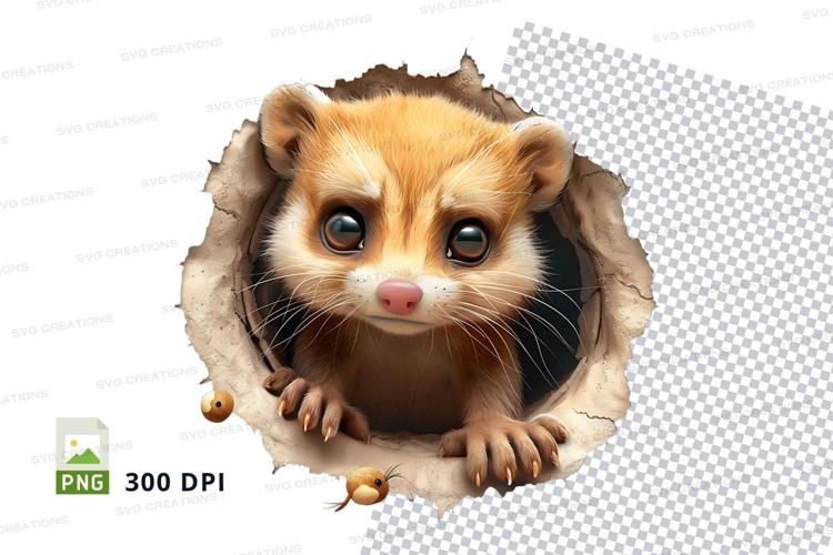 Red Panda Clipart Image 10