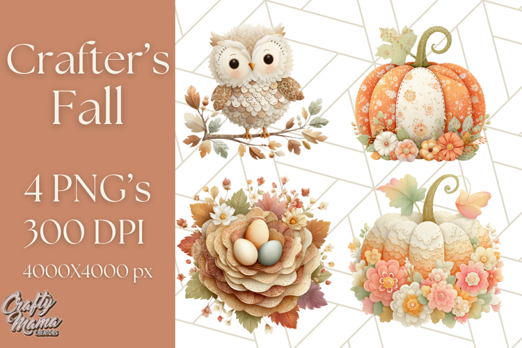 Cozy Fall Clipart PNG Autumn Cozy Elements