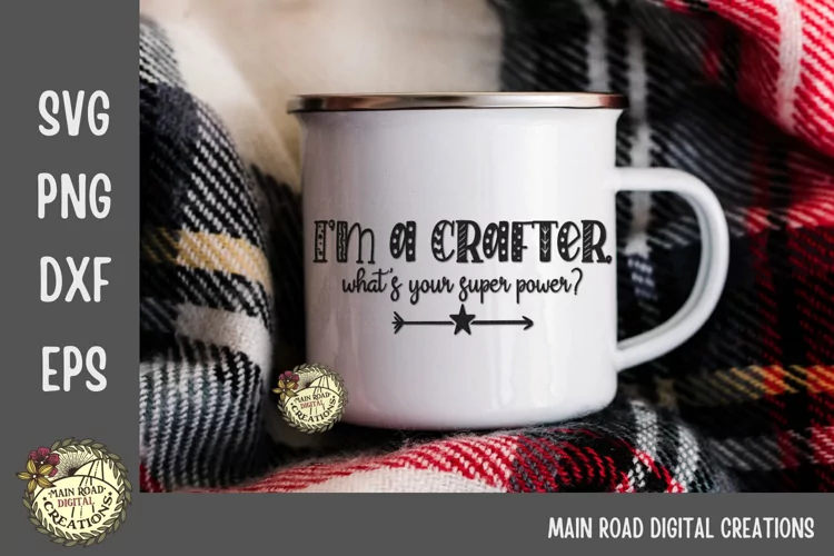 Funny Crafter SVG I'm A Crafter What's Your Super Power