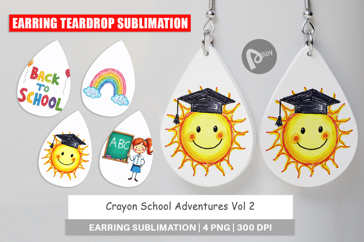 Sublimation Earring Designs Image 22