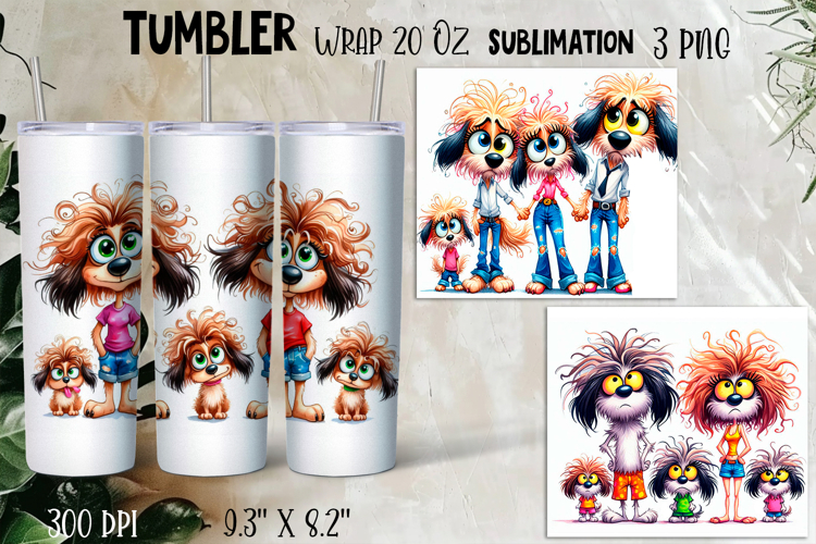 20 Oz Sublimation Tumbler Wrap Image 10