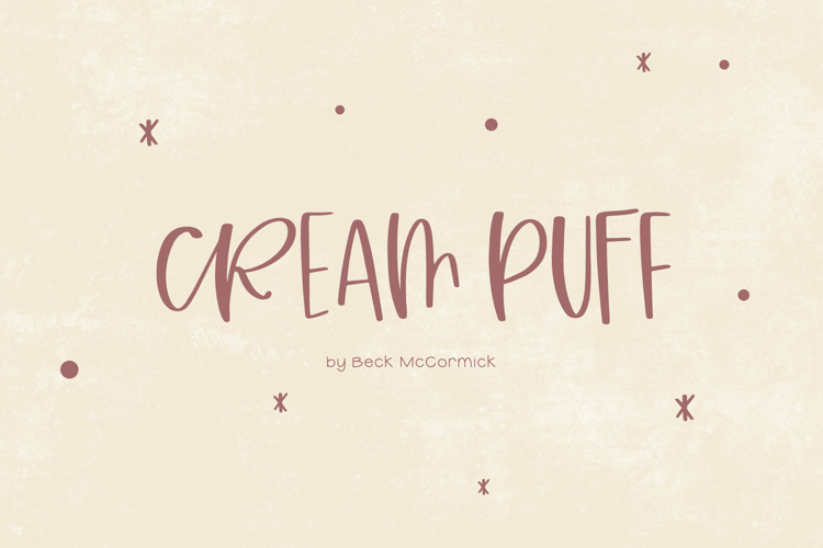 Cream Puff Sans Font
