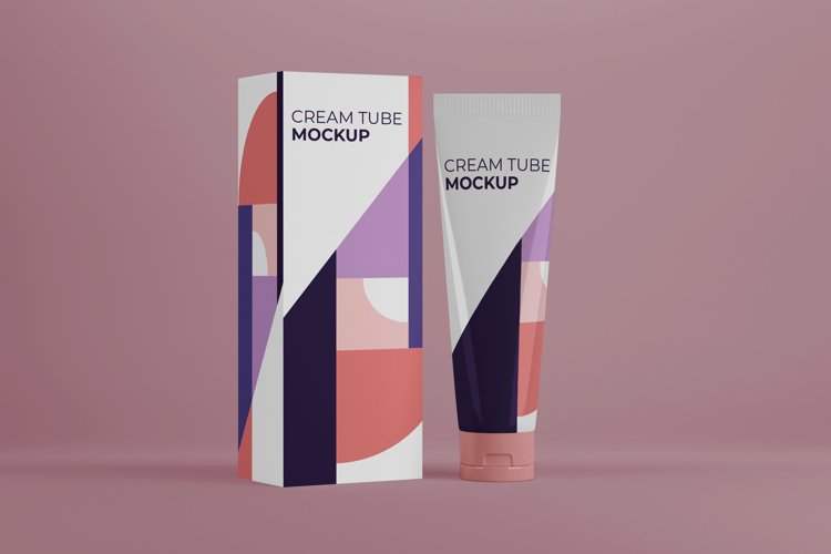 Cream Tube Mockup example image 1