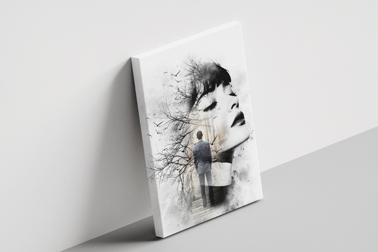 Editable Double Exposure Effect