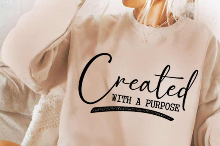 Created With A Purpose Svg Design
