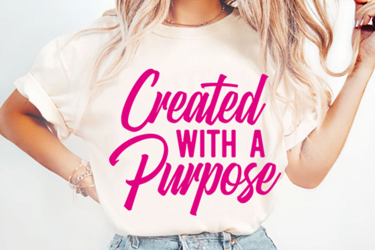 Created with a Purpose Svg Design