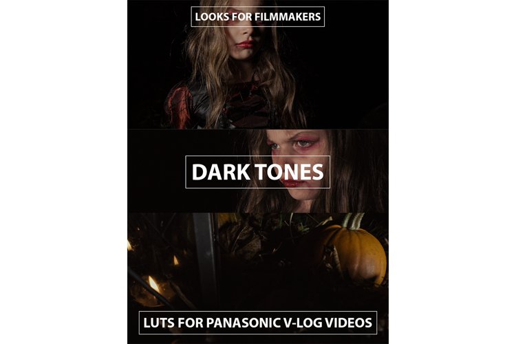 Dark Film Tones Professional LUTs for Panasonic v-log example image 1
